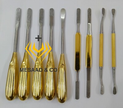OR G Nasal Rasp Rhinoplasty Nasal Nose Job Rasps Care Instruments Of 9 Pcs CE