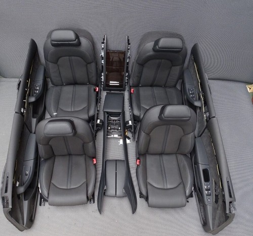Original Audi A8 Lang 4H Sitzausstattung Leder Memory Türpappen RSE