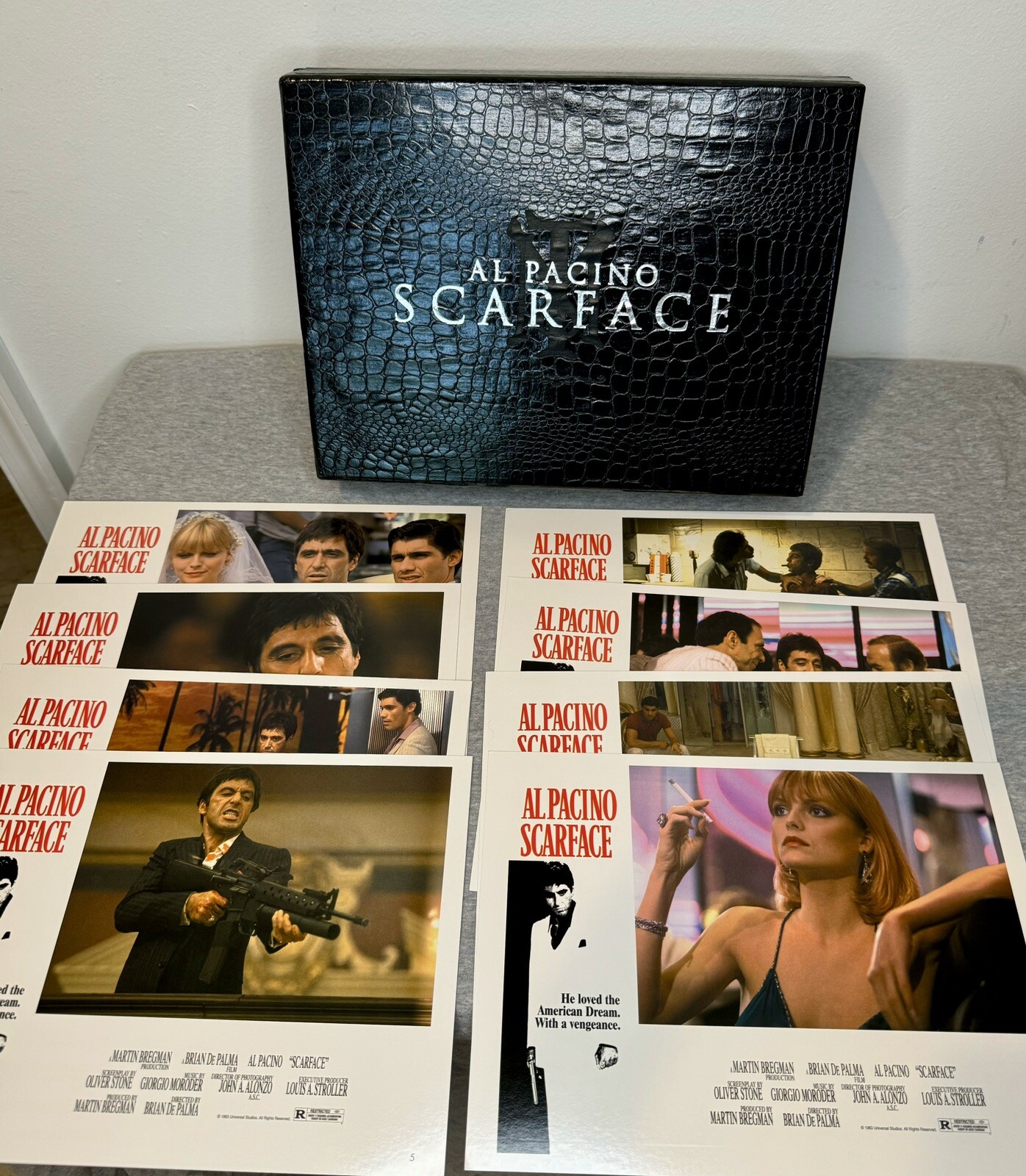 2023 Vintage Scarface Deluxe Collectible Gift Set Excludes DVD
