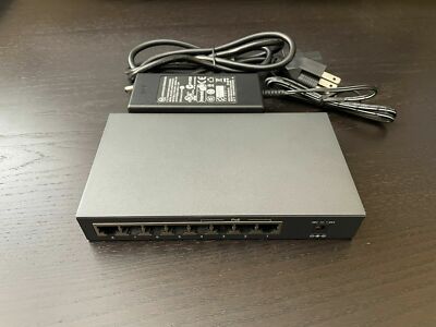 TP-LINK Technologies TP-Link (TL-SF1008P) 8-Ports External Switch Managed