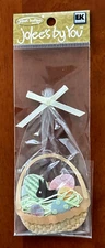 Jolee's By You "EASTER BASKET" Layered 3-D Sticker ~ Rare and HTF