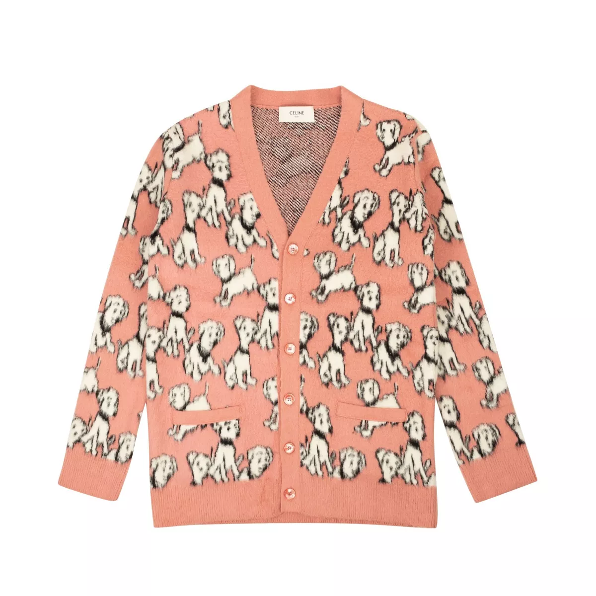 Celine pink sweater deals