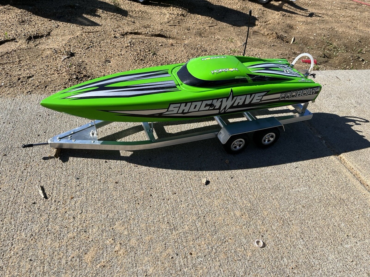 Remorque RC Pour Bateau Traxxas Blast Ou Pro-boat Shockwave 24-26" - Compatible Deep V, Neuve