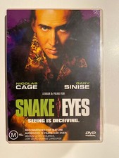 Snake Eyes (DVD) Region 4 Nicolas Cage Gary Sinise Brian De Palma New & Sealed!