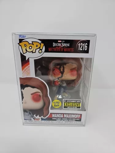 Funko POP! Wanda Maximoff Marvel Multiverse 1216 EE Exclusive GITD GLOW W/GUARD 