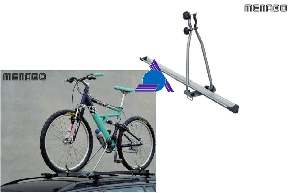 PORTABICI DA TETTO CON CHIAVE MENABO HUGGY 000036300000 **Spedizione Inclusa!!**