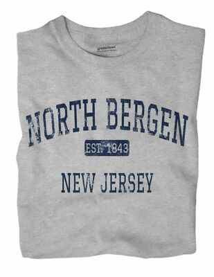North Bergen New Jersey NJ T-Shirt EST