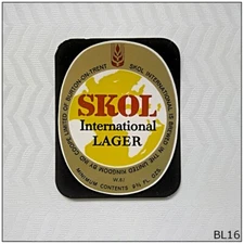 Skol International Lager Beer Label (BL16)