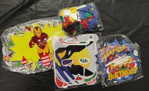 Avengers Party Supplies Marvel Decorazioni Compleanno Confezione Palloncini Supereroi - Foto 4 di 4