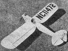 1933 Heath Midwing 40" WS RC Airplane Laser Cut Balsa Ply & Short Kit W/ Plans
