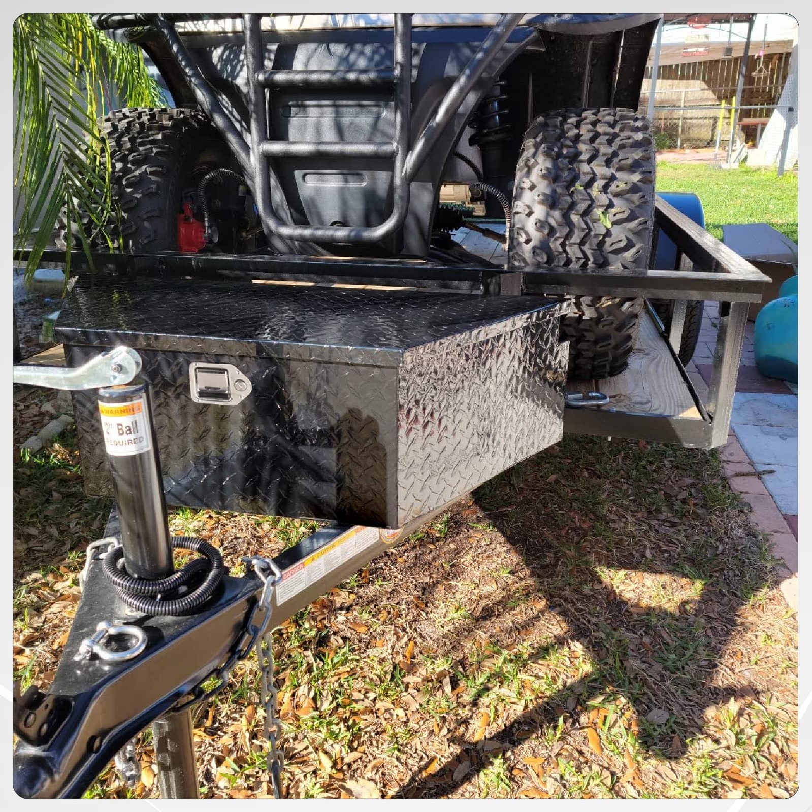 39"X16.5"X12" Aluminum Trailer Tongue Tool Box Pickup Truck Bed Storage Toolbox eBay