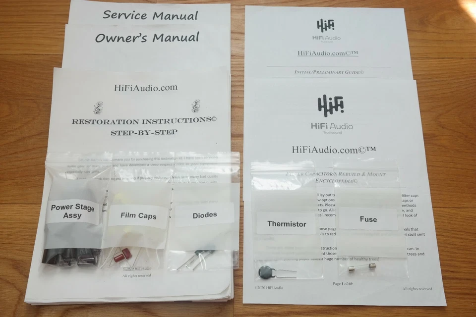 McIntosh MC40 amplificador restauración recapitulación servicio reconstrucción kit reparación reparación reparación reparación Foto 2 de 4
