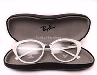 Ray-ban Rb 7088 5618 lightray Optical Frames Eyeglasses White & Silver 52 Mm on sale Ray-ban Rb 7088 5618 lightray Optical Frames Eyeglasses White & Silver 52 Mm on sale