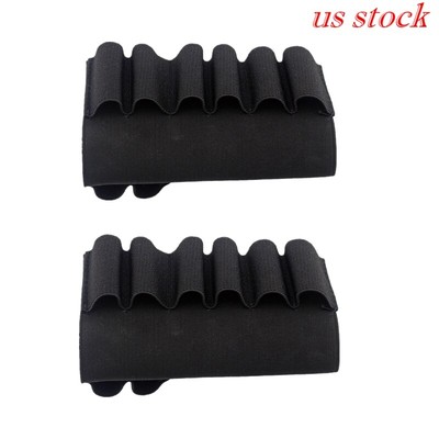 3PCS 8 Round 12/20 Gauge Shotgun Buttstock Shell Holder Ammo Pouch Belt