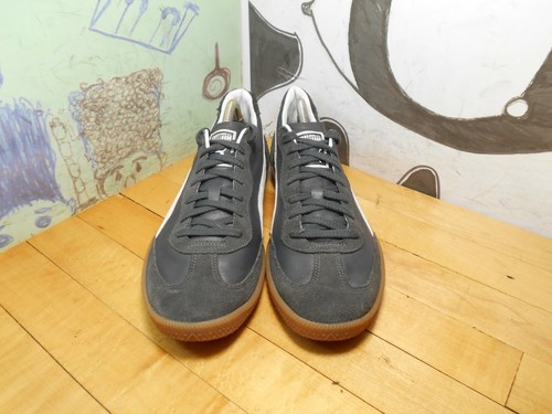 Puma Super Liga Grey Suede Leather 