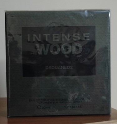 HE WOOD DSQUARED2 Intense Wood Edt Herren Parfum 50 ml Spray Vintage Versiegelt