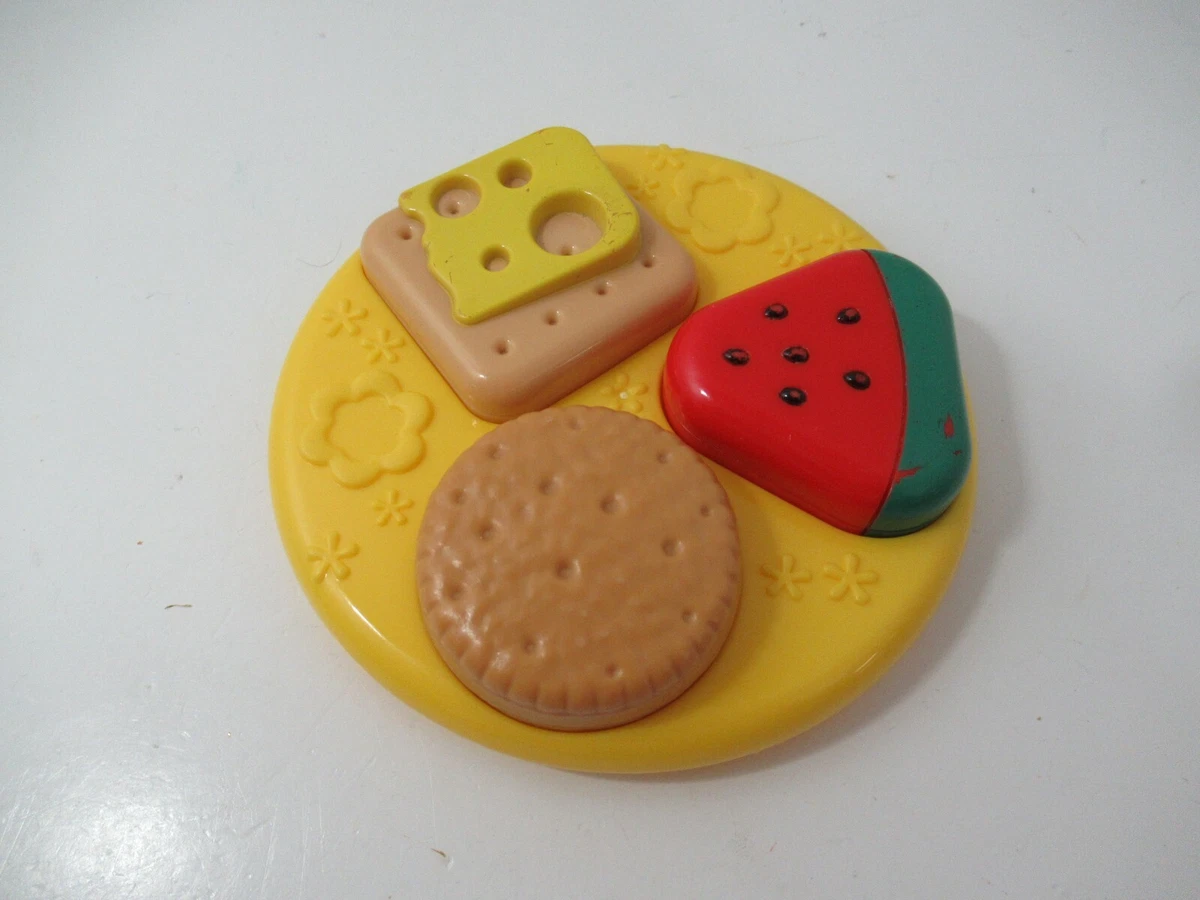 leapfrog picnic basket replacement pieces plate cheese cracker watermelon lot
