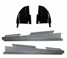 1999-2017 Ford Super Duty Crew Cab Full Length Rocker Panels Cab Corners Pair