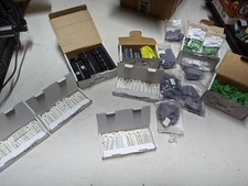 HUGE LOT OF NEW ASSORTED DINNECTORS TERMINAL BLOCK ACCESSORIES
