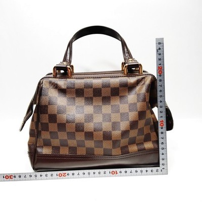 Louis Vuitton LV Hand Bag N51201 Knightsbridge Brown Damier