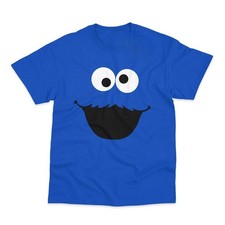 Monster Inspired Printed Funny Royal blue T-shirt S-4XL