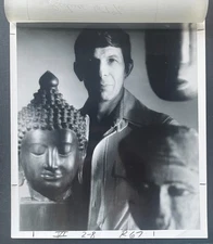 Leonard Nimoy Vintage Publicity Photo Mr. Spock Star Trek Actor American