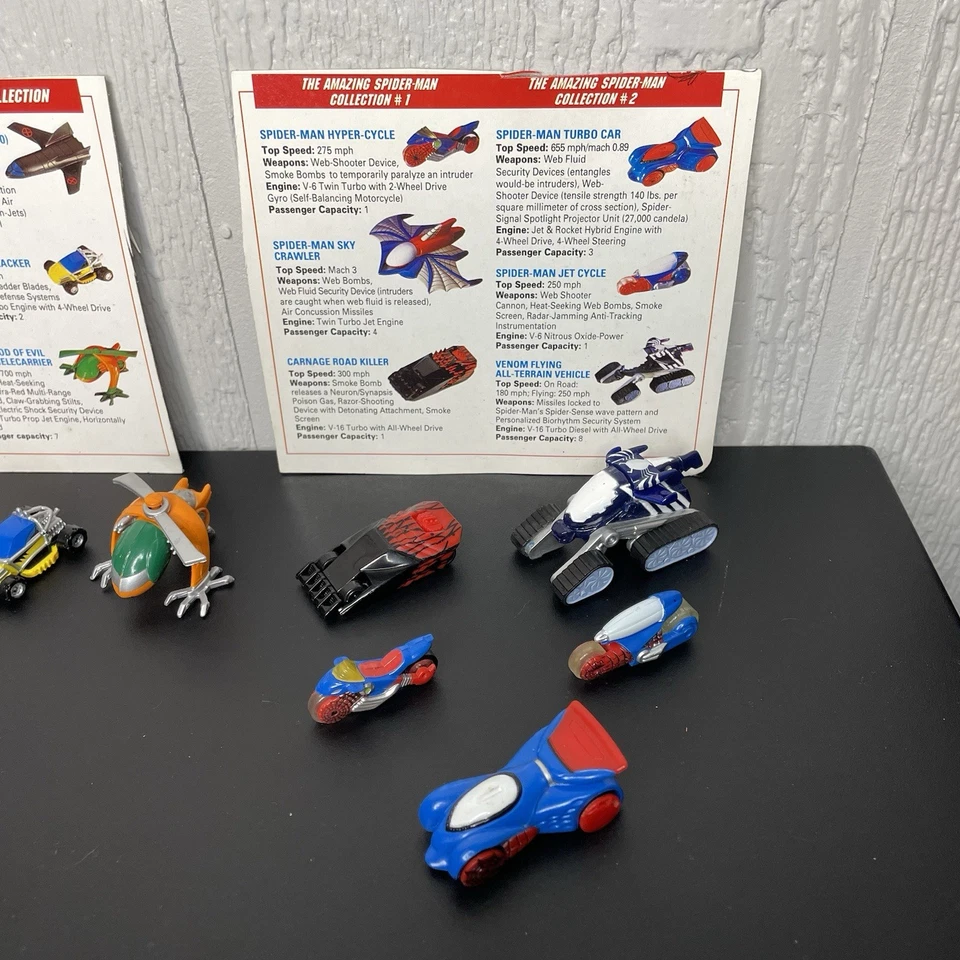 1993 Micro Machines Marvel Set Spider-Man X-Men Galoob Near Complete NICE! - Image 4 of 4