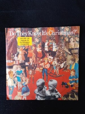 Band Aid Do They Know Its Christmas? Vinyl Single 7inch Mercury