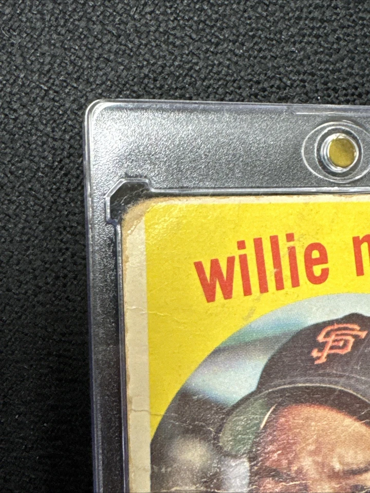 1959 Topps - Willie Mays #50 Foto 3 de 4