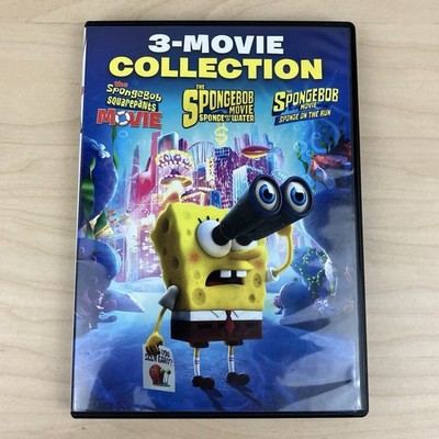 Spongebob Squarepants 3-Movie Collection (3-Disc DVD Set, 2024) Nickelodeon