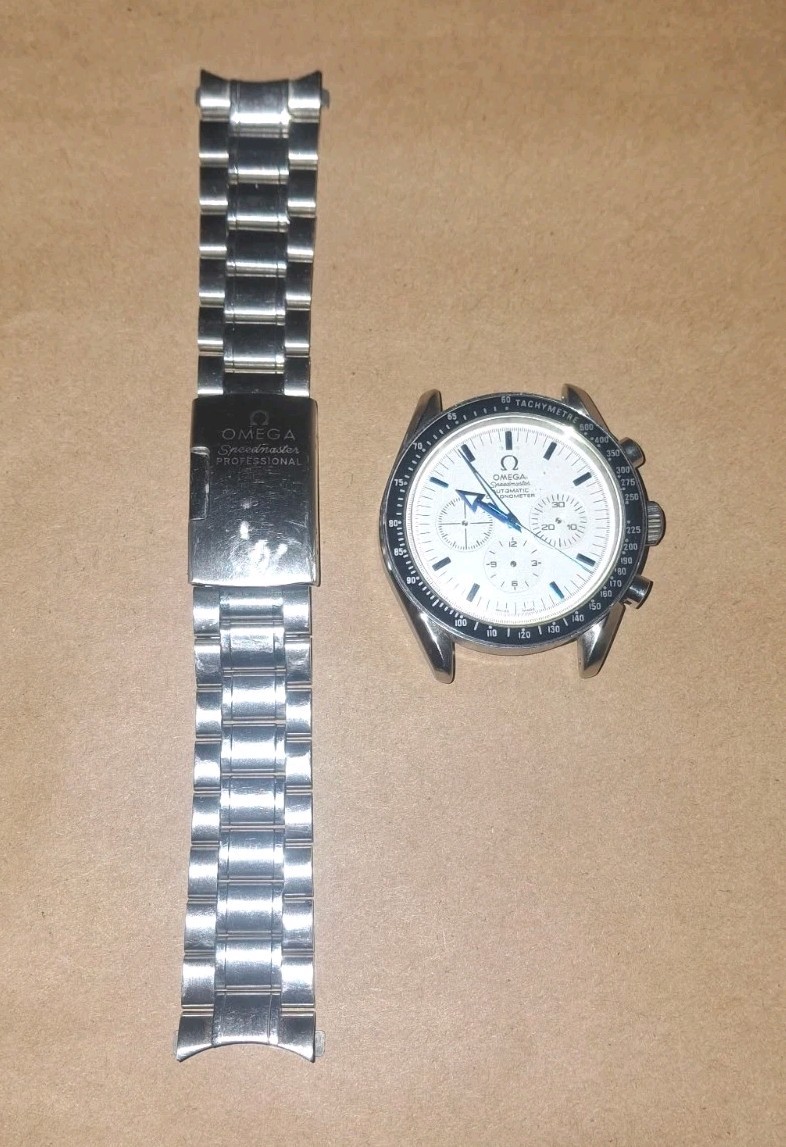 OMEGA SPEEDMASTER AUTOMATIC CHRONOMETER WATCH-STA… - image 1