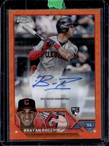 2023 Topps Chrome Brayan Rocchio RAW
