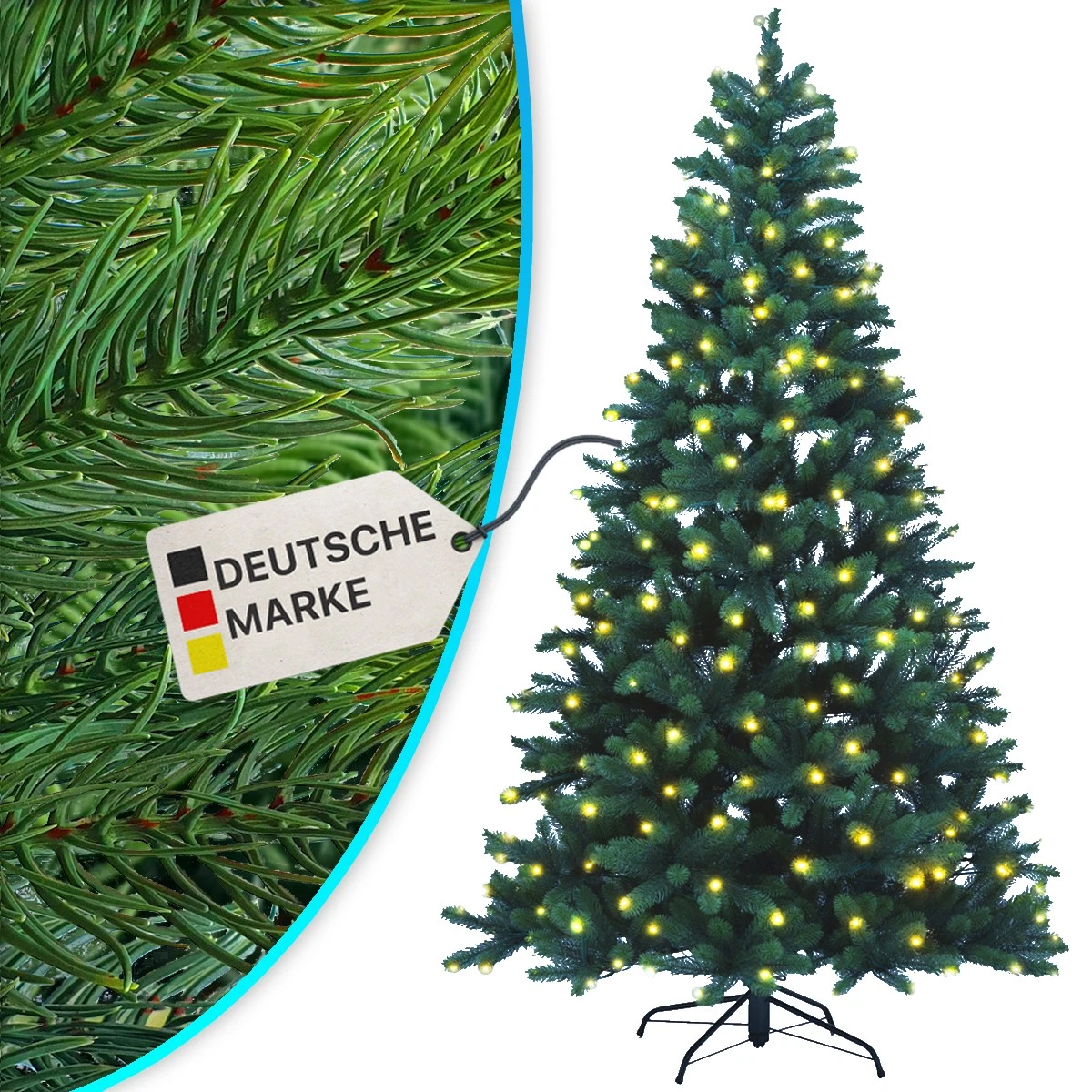 künstlicher ficus 180 cm Kunstpflanze Ficus Benjamina 180 cm main image 0
