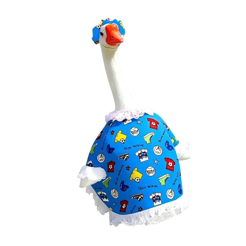 Referee Geese Outfit Referee Shirt Football Geese Outfit Cement Porch for Geese