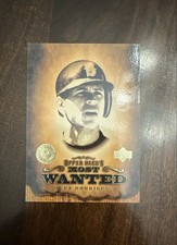 2001 Upper Deck - Most Wanted Alex Rodriguez #MW11