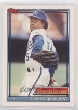 1990-91 Topps Major League Debut 1990 Box Set Luis Encarnacion #44 8jr