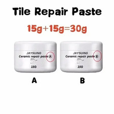 Porcelain Repair Kit Paste - Ceramic Tile Tub Sink Chip Crack Filler Adhesive