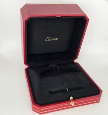 Scatola Box Per Bracciale  Cartier Originale In Pelle Rossa