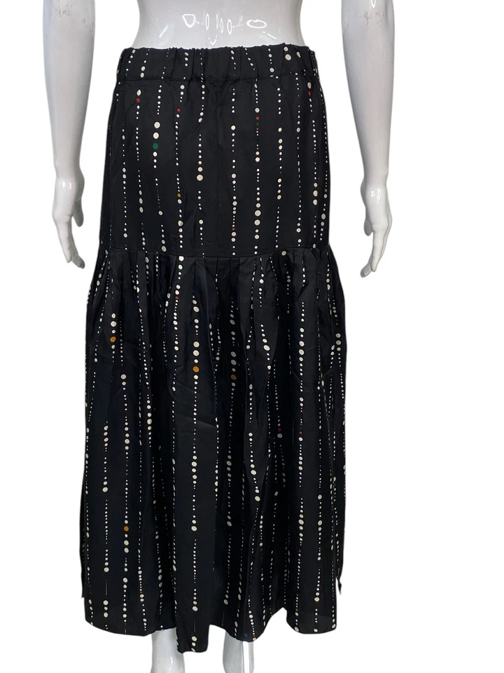 Falda Larga Isabel Marant Para Mujer Punto Cósmico Obella Estampado a Lunares Gemma M 36 Foto 4 de 4