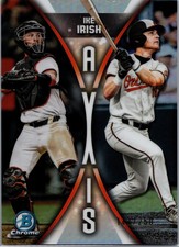 2025 Bowman Draft Ike Irish #A-9 Axis Refractor /250 Orioles