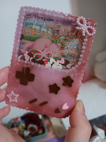 Resin Pokemon Shaker Chocolate Strawberry themed 🍓