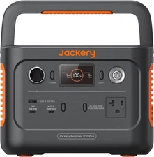 Jackery Explorer 300 Plus Portable Power Station, 3.75 KG Solar Generator
