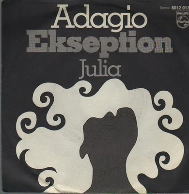 Ekseption Adagio / Julia 7'' Vinyl Single 45 RPM Near Mint Philips