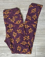 NEW LuLaRoe OS Leggings One Size Halloween Pumpkin Scarecrow