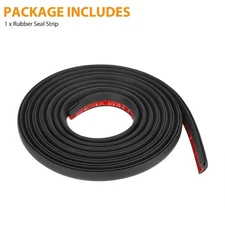 3M Car Roof Windshield Window Seal Moulding Trim H-Shape Rubber Sealing Strip