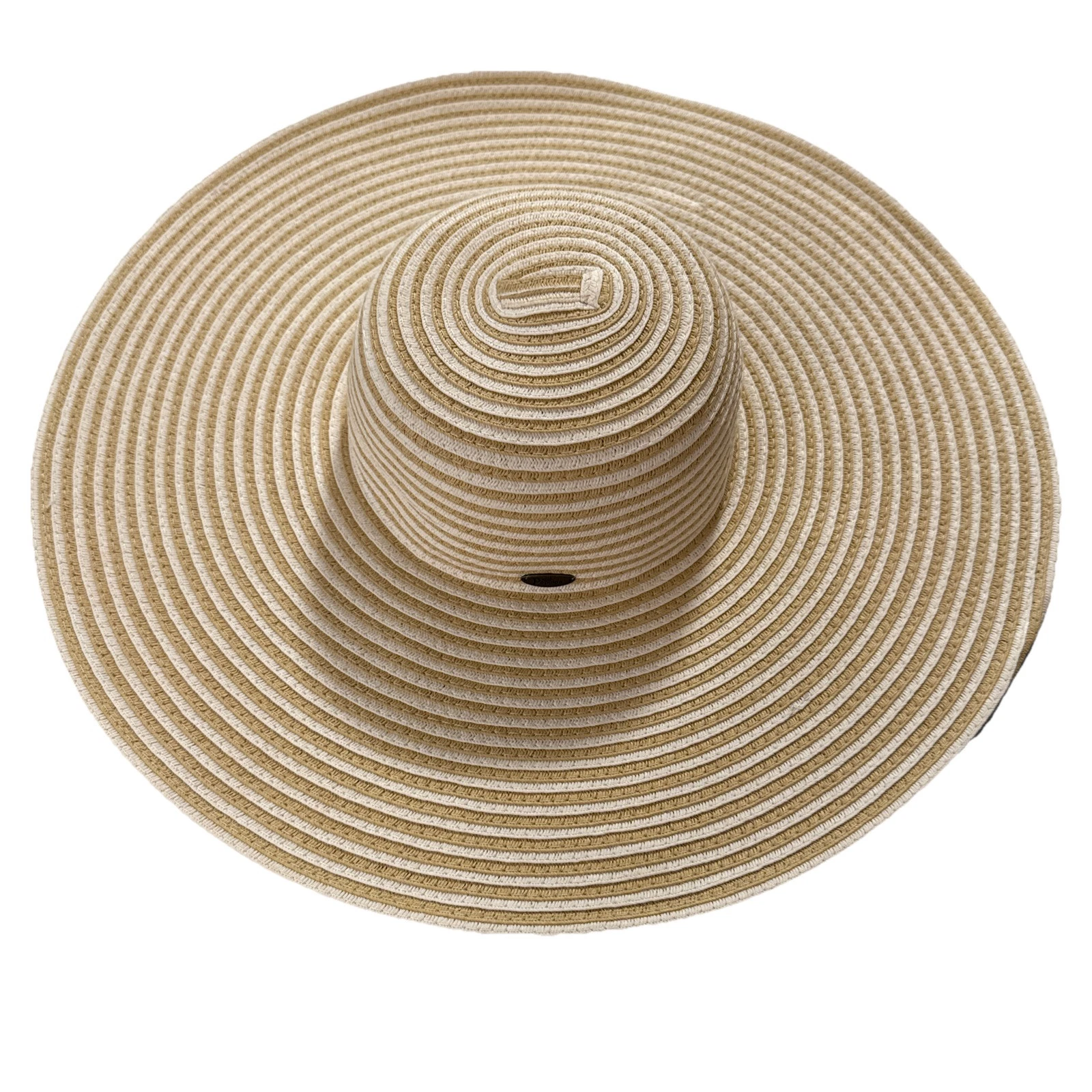PAPILLON Floppy Sun Hat Women's One Size Wide Brim Travel Cap Striped