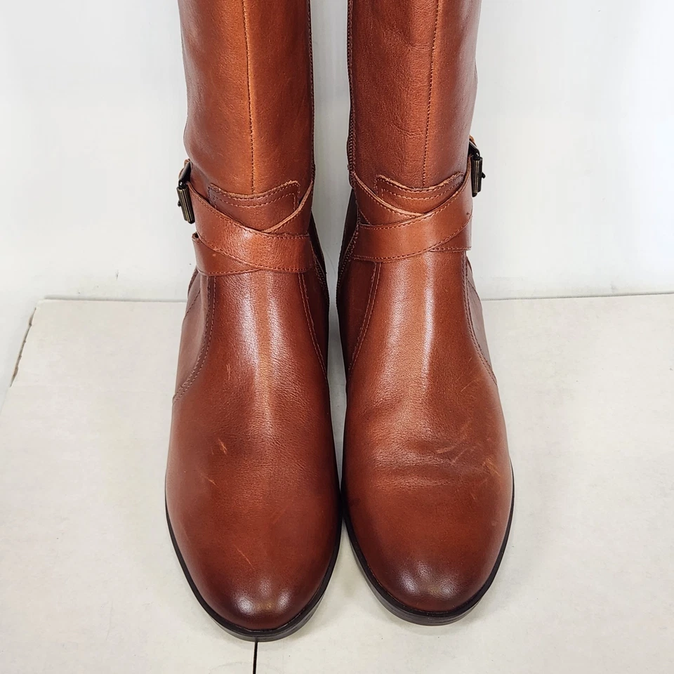 7.5 码 - Naturalizer Rena - 苹果棕色皮革 — 第 2/4 张图片