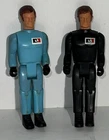 Vintage 1970's Lesney Matchbox Mobile Action Command 3.25'' Action Figures x2