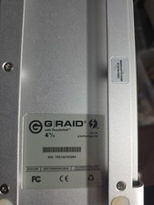 G-Technology G-RAID 4TB Desktop External HDD USB 3.0 FW800 eSATA. SD Ebay 30