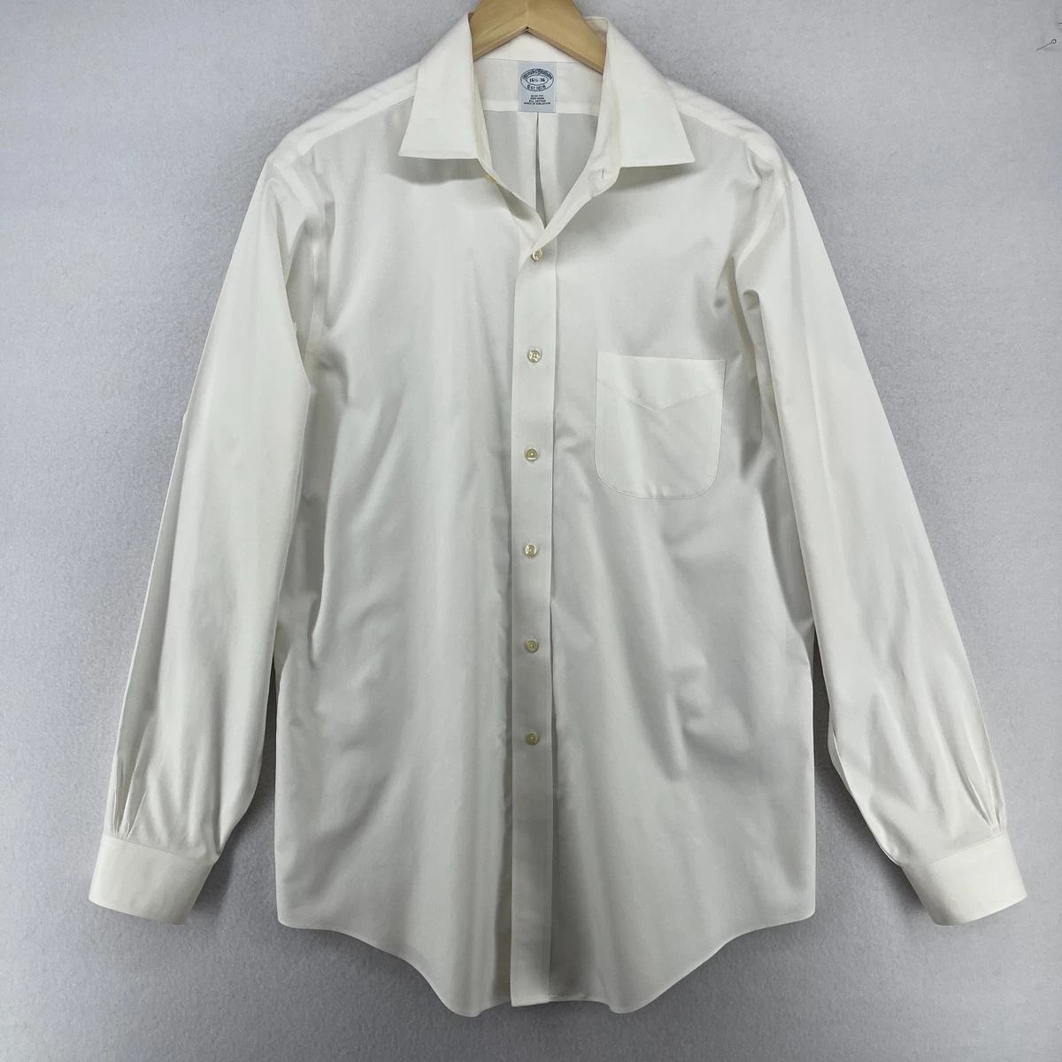 Ivory Slim Button-Down Dress Shirts for Men for sale | eBay